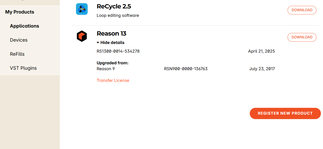 Propellerhead Reason 13
